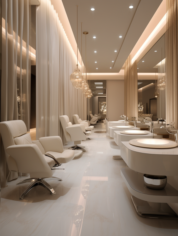 2023’s Pinnacle of Pampering: A Glimpse Inside the Modern Luxury Salon